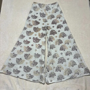 Muumuu Heaven Upcycled Recycled in Hawaii Bell Bottom Pants Y2K Trees